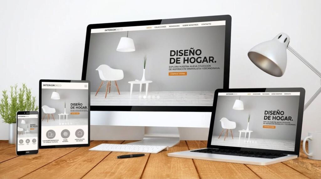 diseño de pagina web de marketing de contenido
